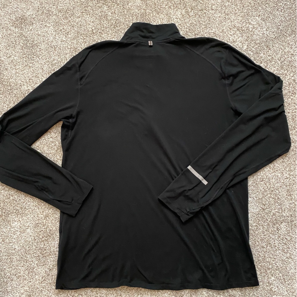 Men’s Nike Running Black Quarter Zip - Picture 7 of 7